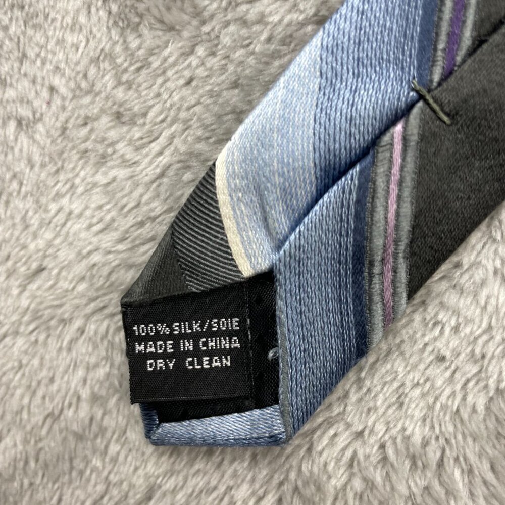 Van Heusen Men's Classic 100% Silk Neck Tie - Picture 4 of 6